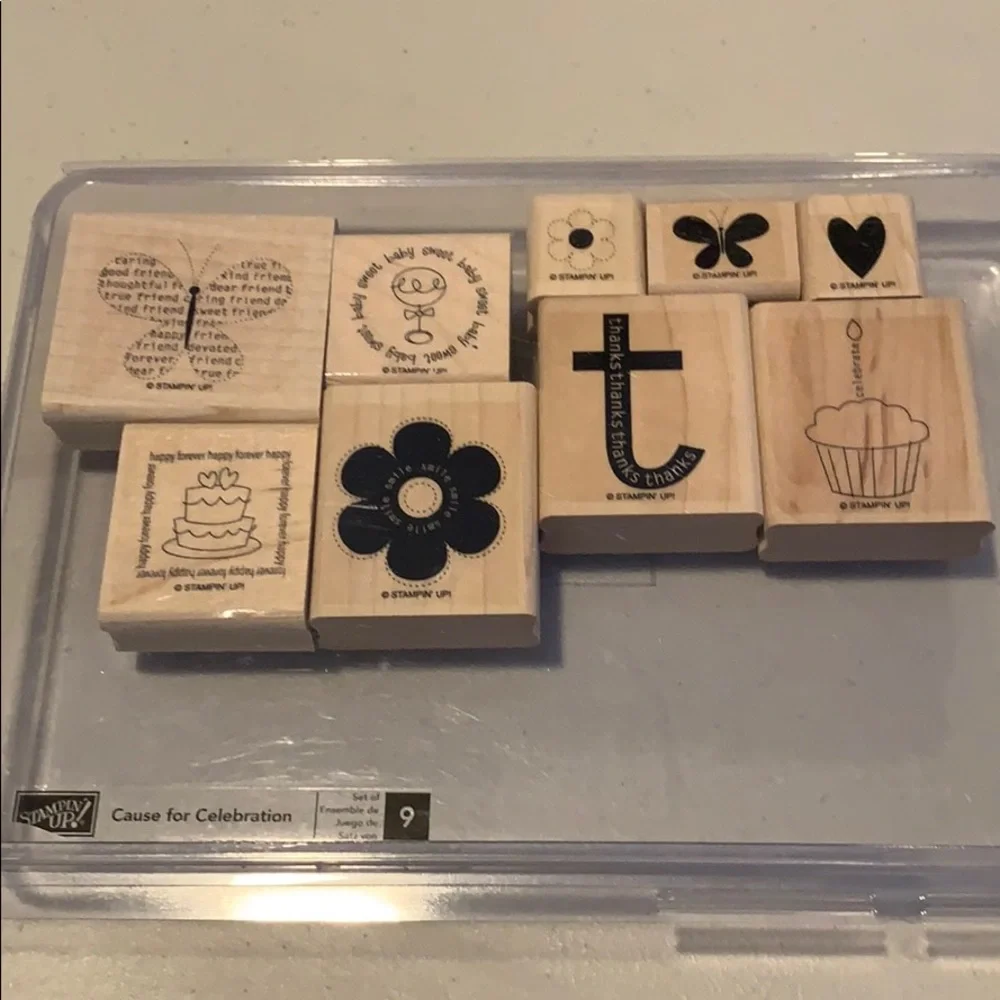 🎭 3/$25 - Stampin Up Cause for Celebration hostess only set